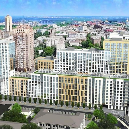 Designer Apartment In The Residential Complex "Yaroslavivsky City" In The Center Of Kiev Dış mekan fotoğraf