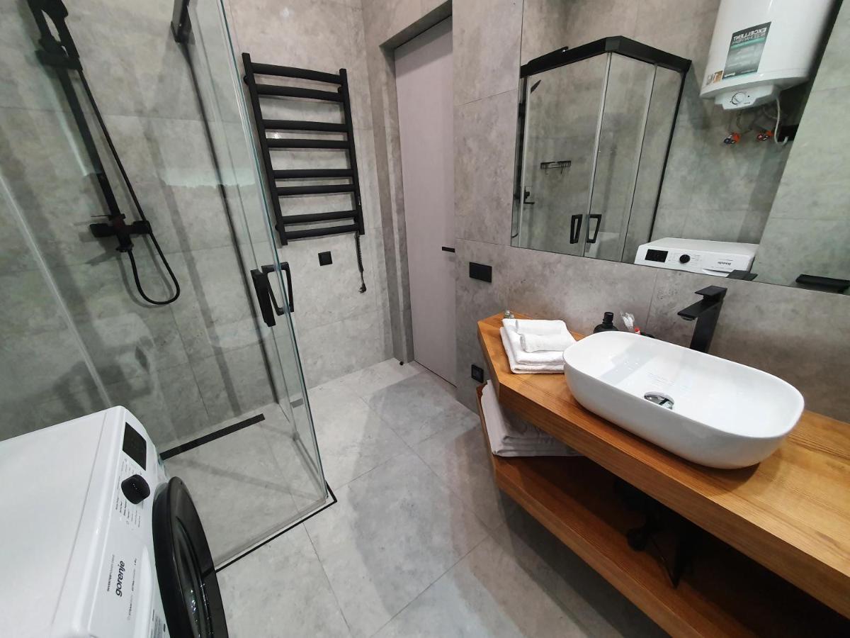 Designer Apartment In The Residential Complex "Yaroslavivsky City" In The Center Of Kiev Dış mekan fotoğraf